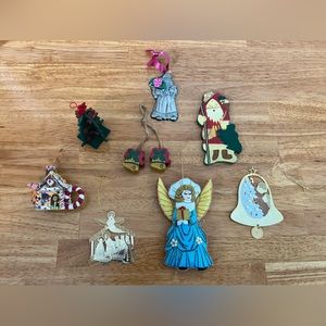 Lot of Vintage Christmas ornaments